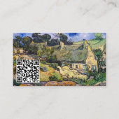 Van Gogh - Katoen in Cordeville - QR-code Visitekaartje (Voorkant)