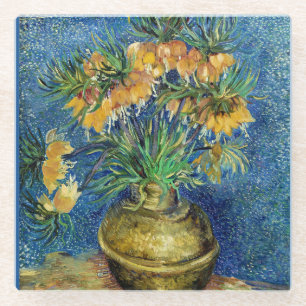 Van Gogh - Keizerkroon Glazen Onderzetter