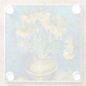 Van Gogh - Keizerkroon Glazen Onderzetter (Achterkant)