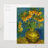 Van Gogh Keizerlijke Fritillairen Feestdagenkaart (Voorkant / Achterkant)