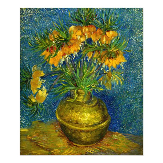 Van Gogh Keizerlijke Fritillairen Foto Afdruk (Voorkant)