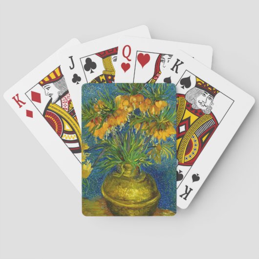 Van Gogh Keizerlijke Fritillairen Pokerkaarten (Achterkant)
