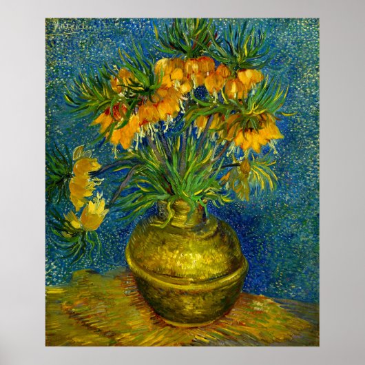 Van Gogh Keizerlijke Fritillairen Poster (Voorkant)