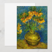 Van Gogh Keizerlijke Fritillairen Save The Date (Voorkant / Achterkant)