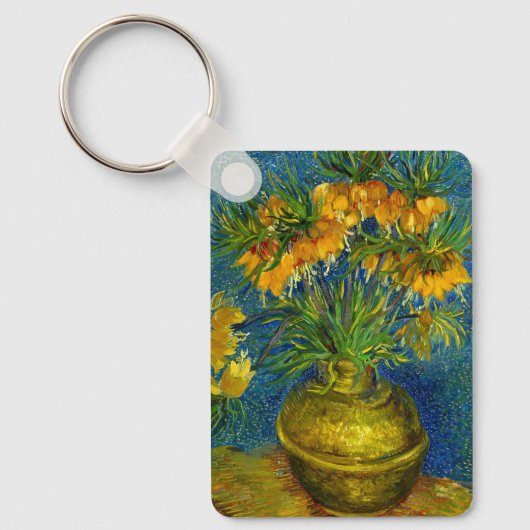Van Gogh Keizerlijke Fritillairen Sleutelhanger (Voorkant)