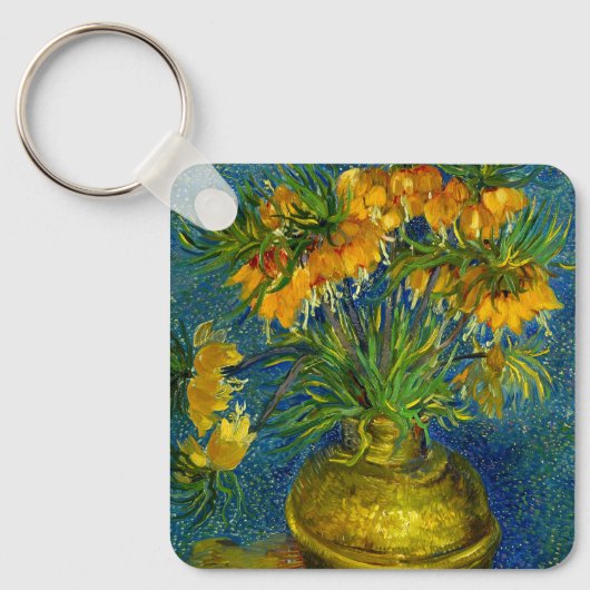 Van Gogh Keizerlijke Fritillairen Sleutelhanger (Voorkant)