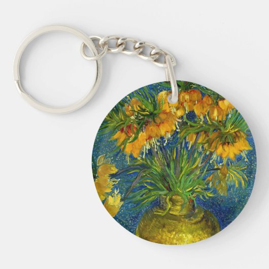 Van Gogh Keizerlijke Fritillairen Sleutelhanger (Voorkant)