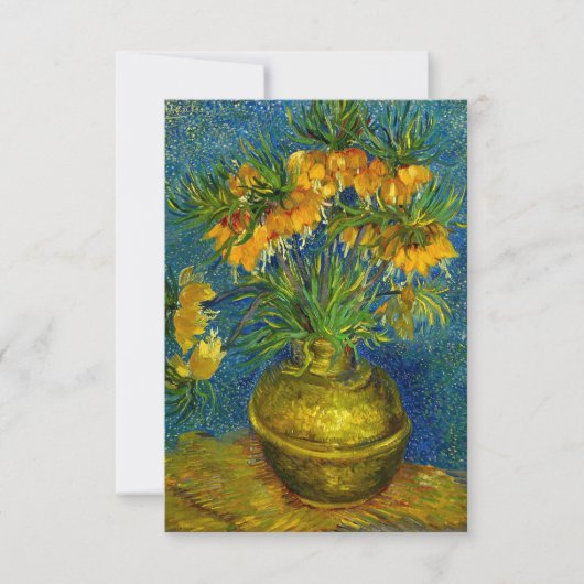 Van Gogh Keizerlijke Fritillaria Kaart (Voorkant)