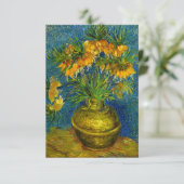 Van Gogh Keizerlijke Fritillaria Kaart (Staand voorkant)