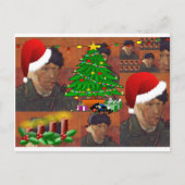 van gogh kermas feestdagenkaart (Voorkant)