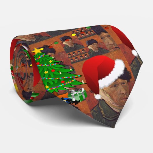 van gogh kermas stropdas (Opgerold)