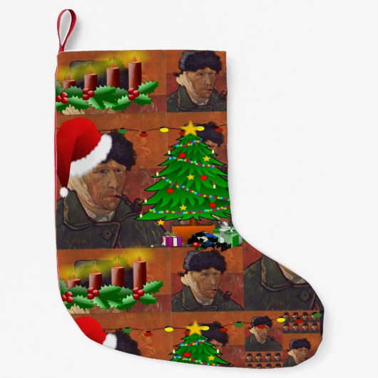 van gogh kerst - tentoonstelling kleine kerstsok (Voorkant)