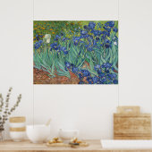 Van Gogh Klassiek Schilderij Irissen Floral Botani Poster (Keuken)