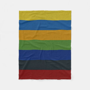 Van Gogh Kleuren Canvas Fleece Deken