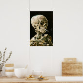 Van Gogh - Kop van een skelet Poster (Keuken)
