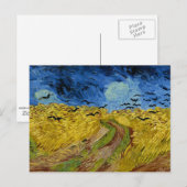 Van Gogh - Korenveld met kraaien Briefkaart (Voorkant / Achterkant)