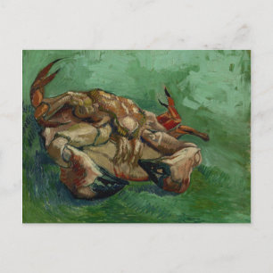 Van Gogh Krab op zijn rug Adreswijziging Aankondigingskaart