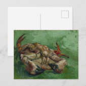 Van Gogh  krab op zijn rug Briefkaart (Voorkant / Achterkant)