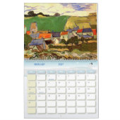 Van Gogh kunst landschap fijne kunst Kalender (Feb 2027)