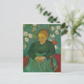 VAN GOGH - LA BERCEUSE (AUGUSTINE ROULIN) BRIEFKAART (Staand voorkant)