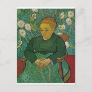 VAN GOGH - LA BERCEUSE (AUGUSTINE ROULIN) BRIEFKAART