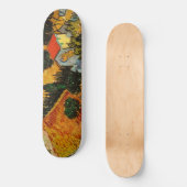 Van Gogh - Landscape House Plowman Persoonlijk Skateboard (Voorkant)