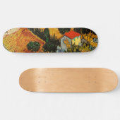 Van Gogh - Landscape House Plowman Persoonlijk Skateboard (Horizontaal)