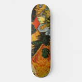 Van Gogh - Landscape House Plowman Persoonlijk Skateboard (Voorkant)