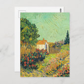 Van Gogh - Landschap, 1925-1928 Briefkaart (Voorkant / Achterkant)