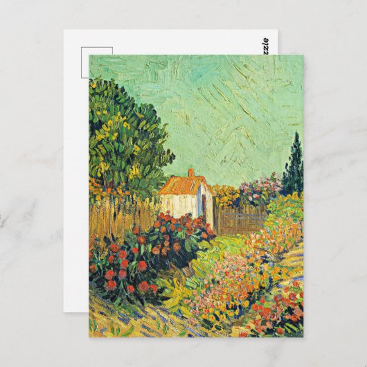 Van Gogh - Landschap, 1925-1928 Briefkaart (Voorkant / Achterkant)