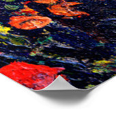 Van Gogh - Landschap, beroemd kunstschilderij Poster (Hoek)