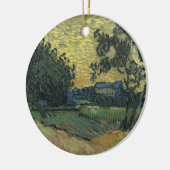 Van Gogh Landschap bij schemering Keramisch Ornament (Links)