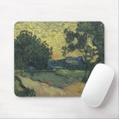Van Gogh Landschap bij schemering Muismat (Met muis)