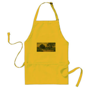 Van Gogh Landschap bij schemering Standaard Schort