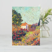 Van Gogh - Landschap, fijne kunst, Kaart (Staand voorkant)