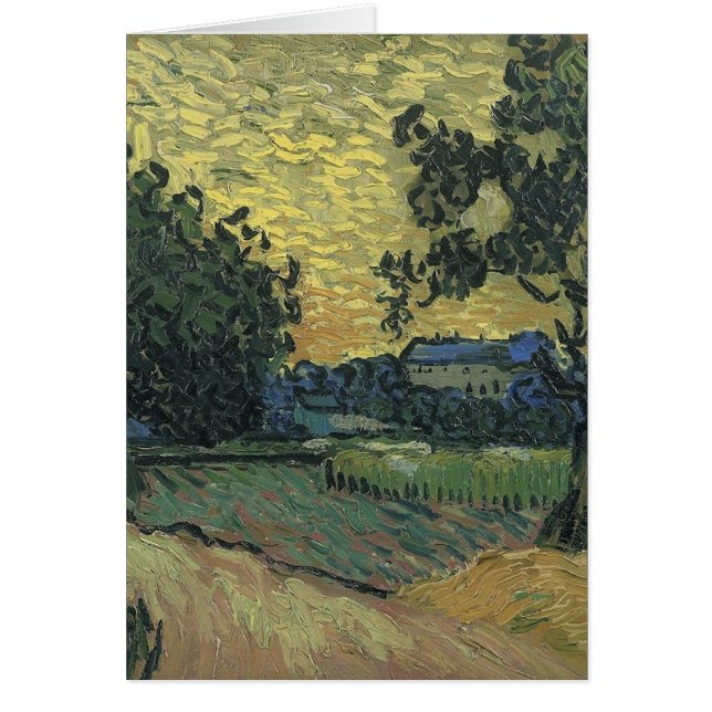 Van Gogh Landschap in Twilight (Voorkant)