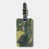 Van Gogh Landschap in Twilight Bagagelabel (Voorkant verticaal)