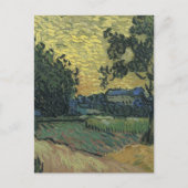 Van Gogh Landschap in Twilight Briefkaart (Voorkant)