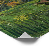 Van Gogh - Landschap in Twilight Poster (Hoek)