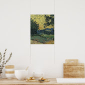 Van Gogh Landschap in Twilight Poster (Keuken)