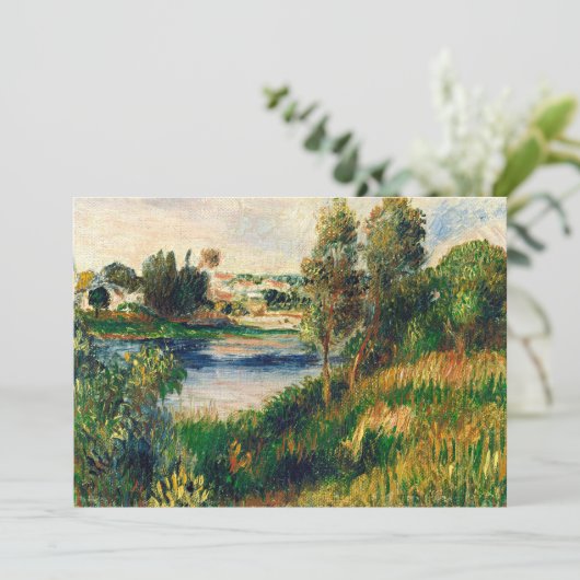 Van Gogh - Landschap in Vetheuil (Staand voorkant)