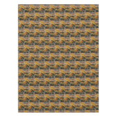 Van Gogh Landschap met House en Plowman Tafelkleed (Voorkant)