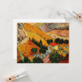 Van Gogh - Landschap met huizen Kaart (Voorkant / Achterkant in situ)