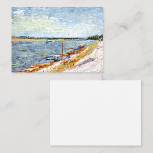 Van Gogh - Landschap Notitiekaartje (Voorkant / Achterkant)