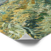 Van Gogh - Landschap vanuit Saint-Remy Poster (Hoek)