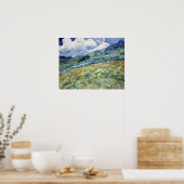 Van Gogh - Landschap vanuit Saint-Remy Poster (Keuken)
