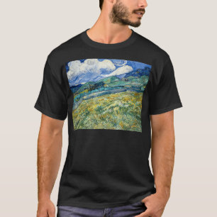 Van Gogh Landschap vanuit SaintRemy Modern Art Pai T-shirt