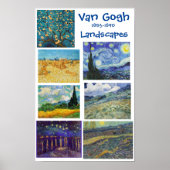 Van Gogh, Landschappen, Poster (Voorkant)