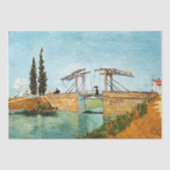 Van Gogh - Langloisbrug bij Arles Decoupage Tissuepapier (Voorkant)