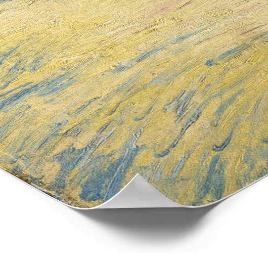 Van Gogh - Langs De Seine Poster (Hoek)